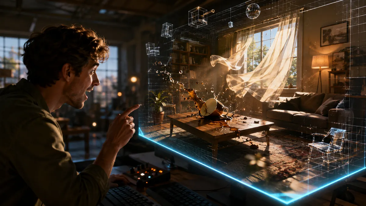 From Text to Total Immersion: AI System Builds Physically Accurate Virtual Worlds From a Single Sentence